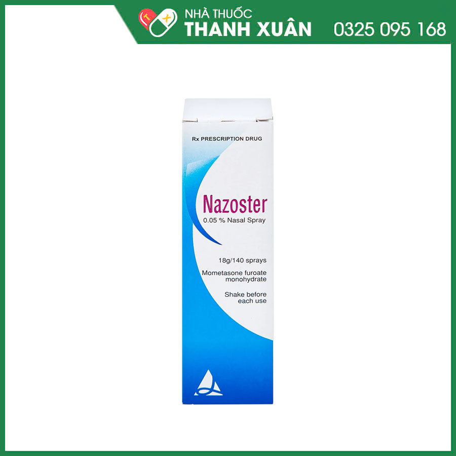 Nazoster thuốc xịt mũi điều trị viêm mũi dị ứng